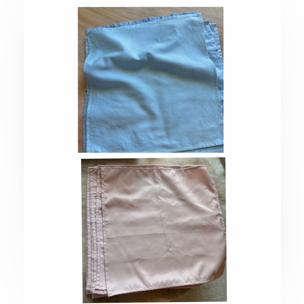 Bundle of Pink/ Blue Napkins